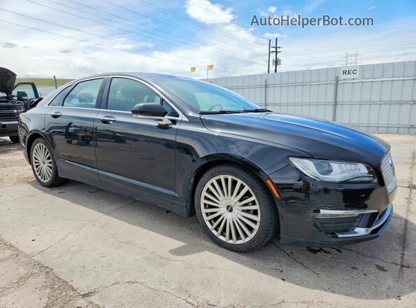 3LN6L5E97HR632250 2017 LINCOLN MKZ Black Przód prawy
