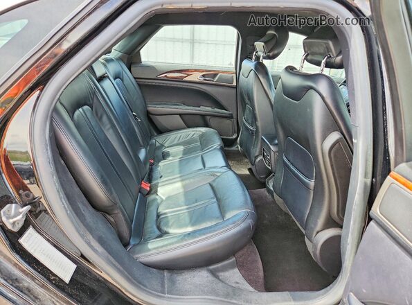 3LN6L5E97HR632250 2017 LINCOLN MKZ Black Widok tylnych siedzeń