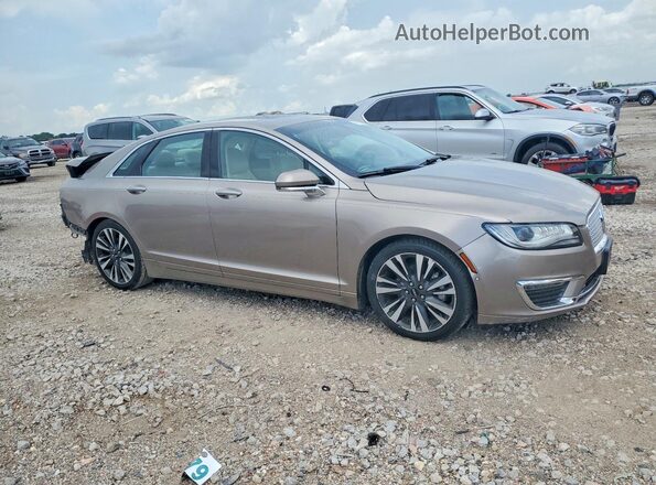 3LN6L5E99KR608541 2019 LINCOLN MKZ Beige Delantero derecho