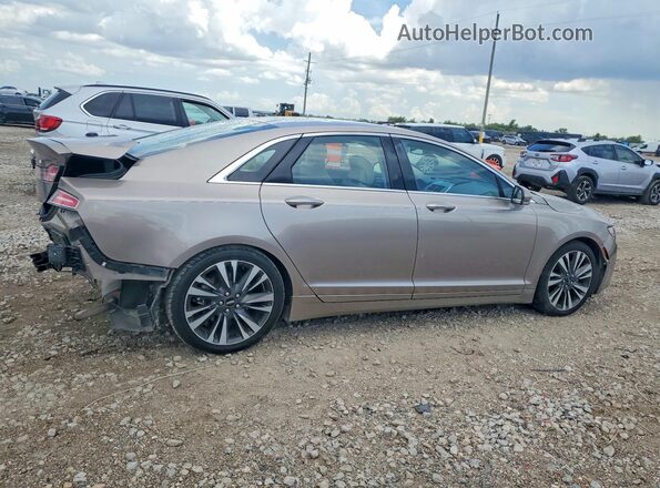 3LN6L5E99KR608541 2019 LINCOLN MKZ Beige Trasero derecho