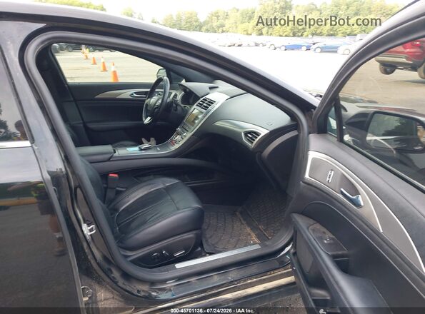 3LN6L5EC4HR622206 2017 LINCOLN MKZ Black Front interior view