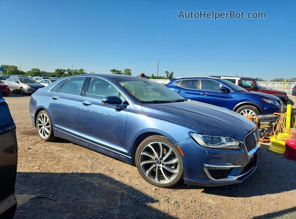 3LN6L5EC4JR620901 2018 LINCOLN MKZ Blue Առջևի աջ