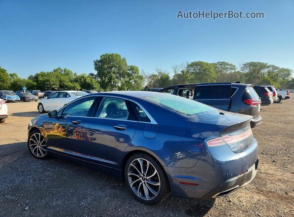 3LN6L5EC4JR620901 2018 LINCOLN MKZ Blue Հետևի ձախ