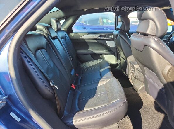 3LN6L5EC4JR620901 2018 LINCOLN MKZ Blue Հետևի նստատեղերի տեսք