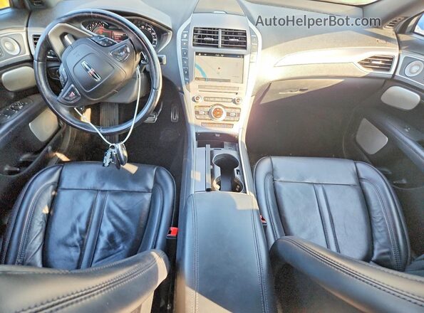3LN6L5EC4JR620901 2018 LINCOLN MKZ Blue Առջևի վահանակի տեսք