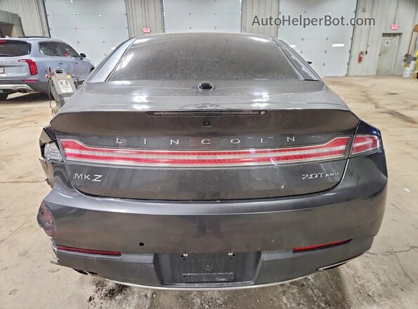 3LN6L5F90HR608063 2017 LINCOLN MKZ Charcoal Widok z tyłu