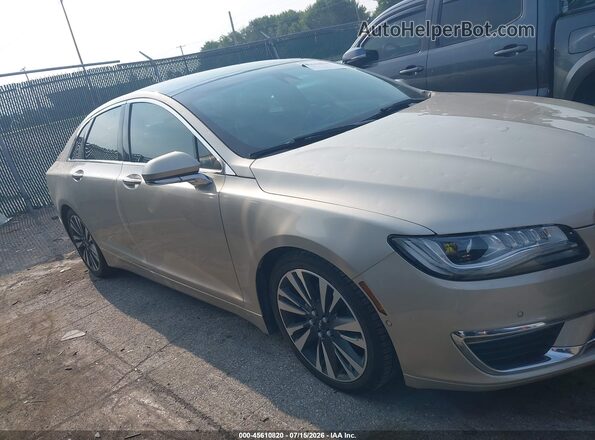 3LN6L5F90HR653455 2017 LINCOLN MKZ Бежевый Вид задней части салона