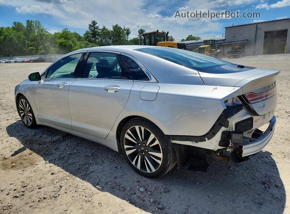 3LN6L5F90HR665864 2017 LINCOLN MKZ Серебряный Задняя левая четверть