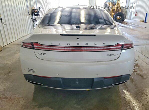 3LN6L5F91LR617105 2020 LINCOLN MKZ White Вид ззаду