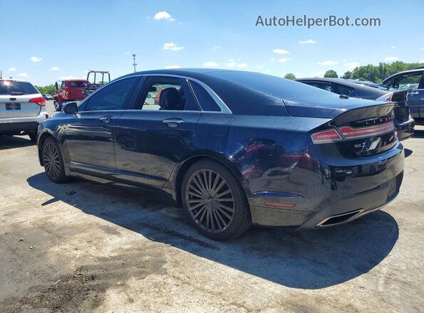 3LN6L5F92HR656910 2017 LINCOLN MKZ Black უკანა მარცხენა