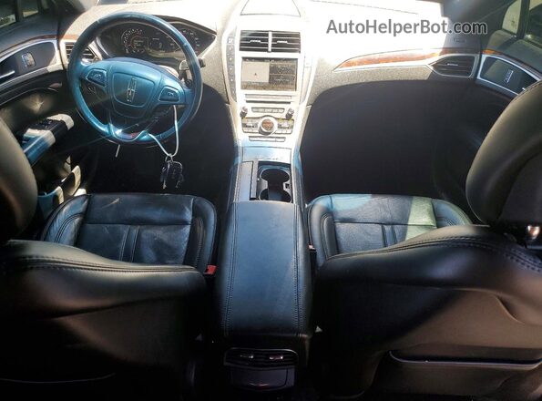 3LN6L5F92HR656910 2017 LINCOLN MKZ Black წინა პანელის ხედი