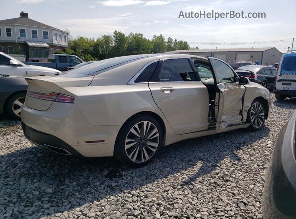 3LN6L5F92JR619619 2018 LINCOLN MKZ Beige Задня права чверть