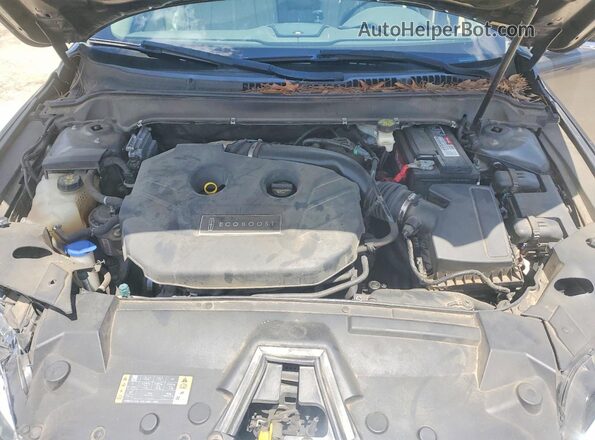 3LN6L5F94HR638523 2017 LINCOLN MKZ Серый Вид задней части салона