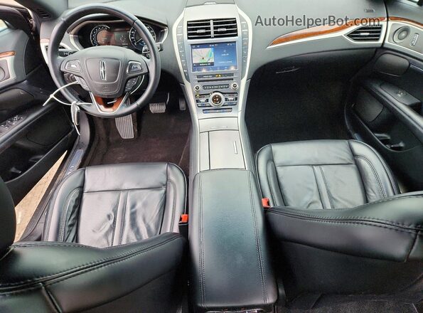 3LN6L5F95LR618869 2020 LINCOLN MKZ Gray Вид панелі приладів