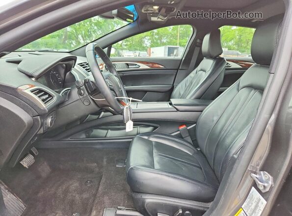 3LN6L5F95LR618869 2020 LINCOLN MKZ Gray Вид салону спереду