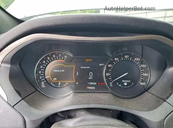 3LN6L5F97HR602342 2017 LINCOLN MKZ Silver Widok zestawu wskaźników