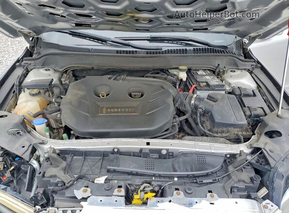 3LN6L5F97HR602342 2017 LINCOLN MKZ Silver Widok wnętrza z tyłu