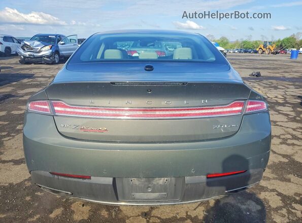 3LN6L5F97HR631436 2017 LINCOLN MKZ Gray Вид ззаду