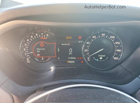 3LN6L5F97HR631436 2017 LINCOLN MKZ Gray Вид щитка приладів