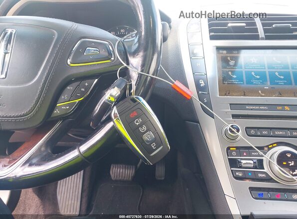 3LN6L5F97HR638547 2017 LINCOLN MKZ Black Dashboard view