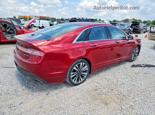 3LN6L5F97HR663173 2017 LINCOLN MKZ Красный Задняя правая четверть