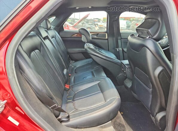 3LN6L5F97HR663173 2017 LINCOLN MKZ Красный Вид задних сидений