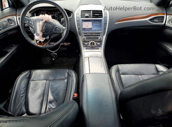 3LN6L5F97LR617917 2020 LINCOLN MKZ Черный Вид панели приборов