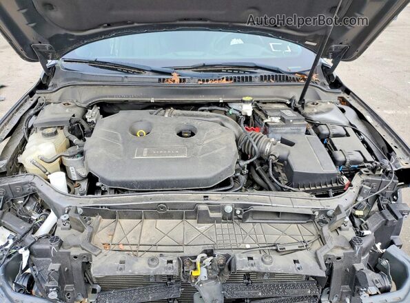 3LN6L5F97LR617917 2020 LINCOLN MKZ Черный Вид задней части салона