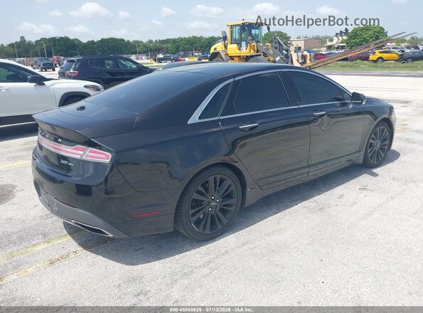 3LN6L5F99JR603837 2018 LINCOLN MKZ Black Tył prawy