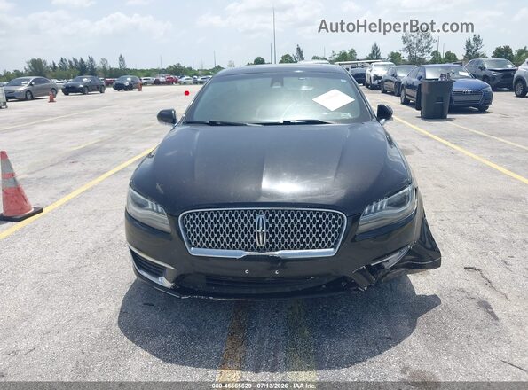 3LN6L5F99JR603837 2018 LINCOLN MKZ Black Widok z przodu
