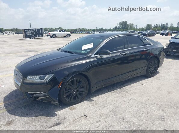 3LN6L5F99JR603837 2018 LINCOLN MKZ Black Przód lewy