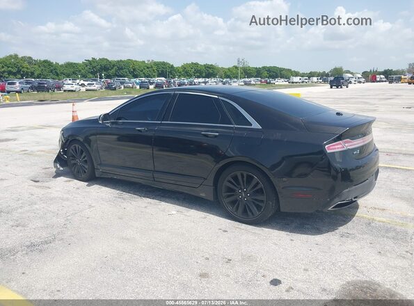 3LN6L5F99JR603837 2018 LINCOLN MKZ Black Tył lewy
