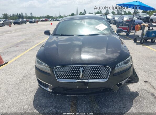 3LN6L5F99JR603837 2018 LINCOLN MKZ Black Widok zestawu wskaźników