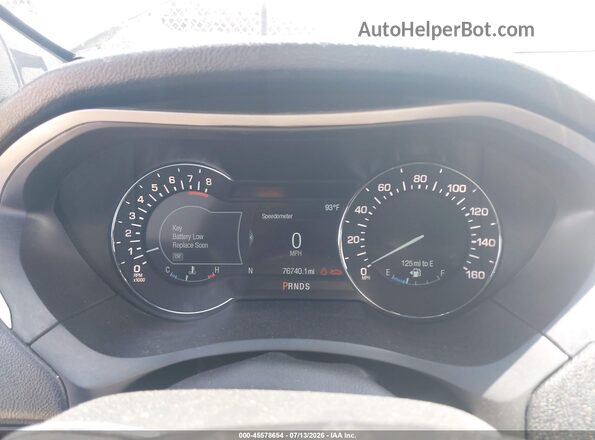 3LN6L5FC4HR623435 2017 LINCOLN MKZ Gray Widok tylnych siedzeń