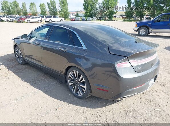 3LN6L5FC5HR611908 2017 LINCOLN MKZ Серый Задняя левая четверть