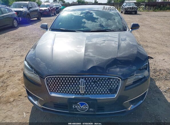 3LN6L5FC5HR611908 2017 LINCOLN MKZ Серый Вид щитка приборов