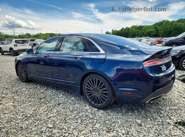 3LN6L5FC5HR628577 2017 LINCOLN MKZ Blue Tył lewy