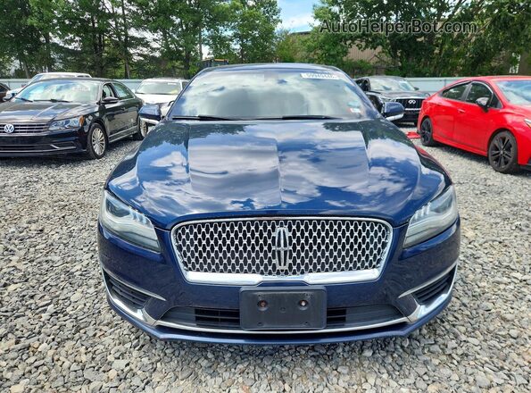 3LN6L5FC5HR628577 2017 LINCOLN MKZ Blue Widok z przodu