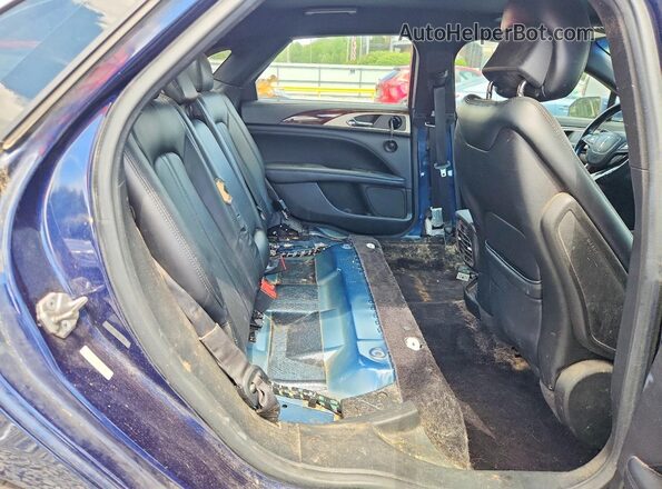3LN6L5FC5HR628577 2017 LINCOLN MKZ Blue Widok tylnych siedzeń