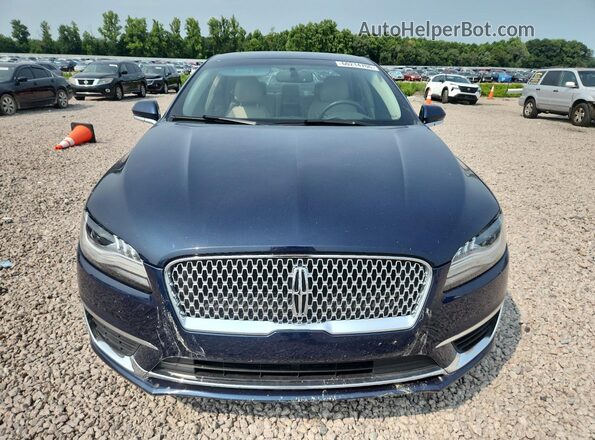 3LN6L5FC7HR631657 2017 LINCOLN MKZ Синий Вид спереди