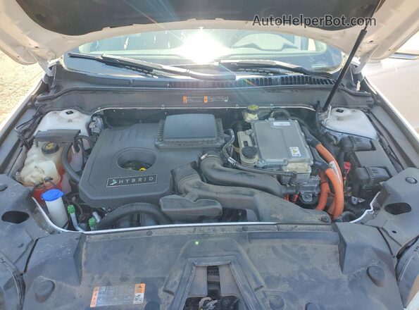 3LN6L5KU2HR630284 2017 LINCOLN MKZ Белый Вид задней части салона