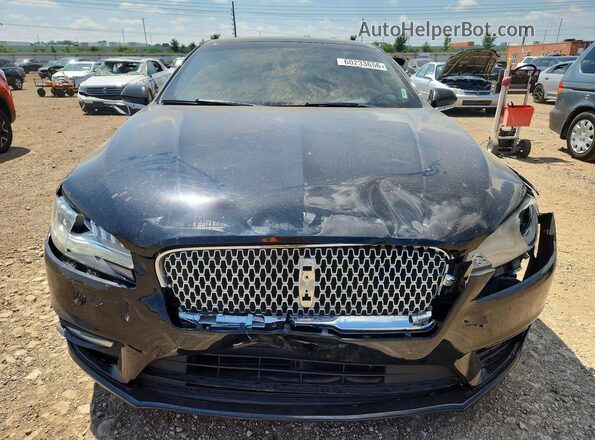 3LN6L5KU2JR620201 2018 LINCOLN MKZ Black Front view