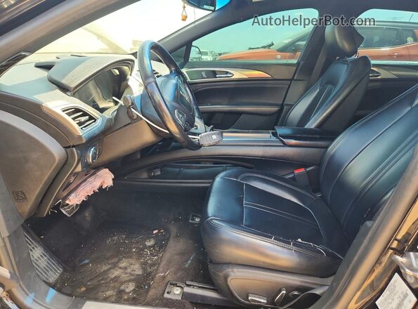 3LN6L5KU2JR620201 2018 LINCOLN MKZ Black Front interior view