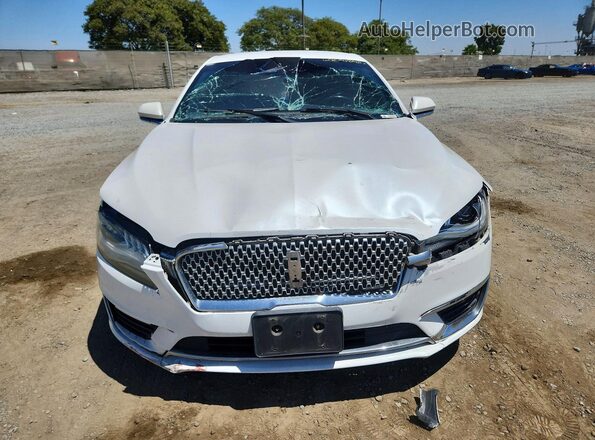 3LN6L5KU7HR628210 2017 LINCOLN MKZ White Դիմացի տեսք