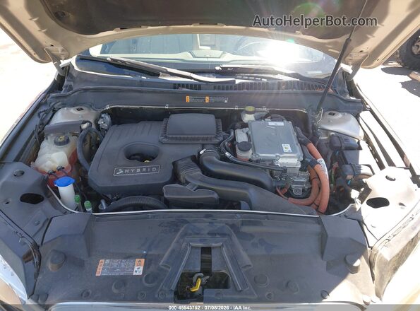3LN6L5LU1HR624958 2017 LINCOLN MKZ HYBRID Gold უკანა ხედი