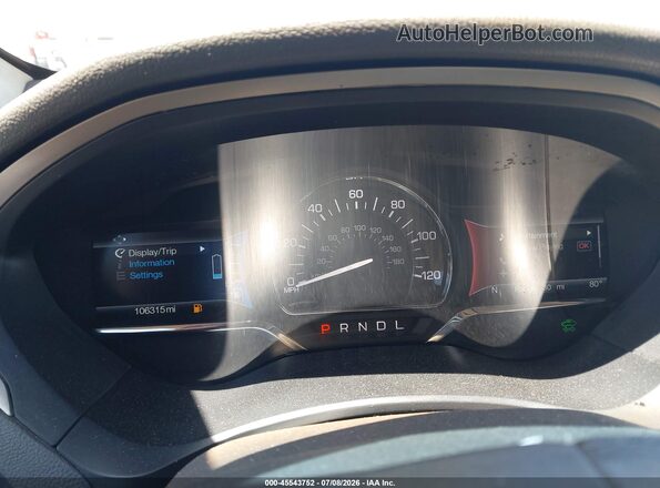 3LN6L5LU1HR624958 2017 LINCOLN MKZ HYBRID Gold უკანა სავარძლების ხედი