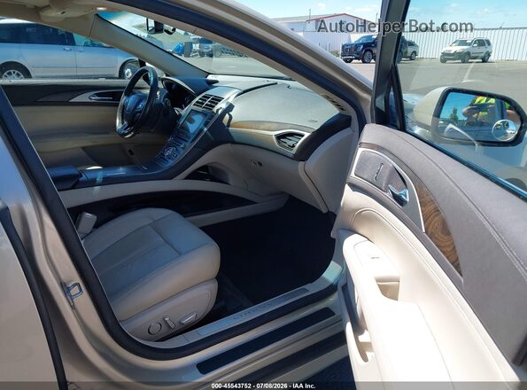 3LN6L5LU1HR624958 2017 LINCOLN MKZ HYBRID Gold წინა სალონის ხედი
