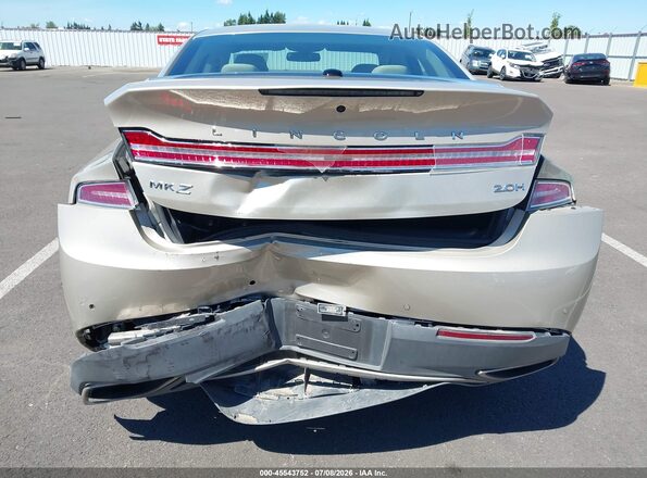 3LN6L5LU1HR624958 2017 LINCOLN MKZ HYBRID Gold წინა ხედი