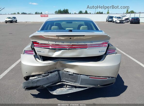 3LN6L5LU1HR624958 2017 LINCOLN MKZ HYBRID Gold 