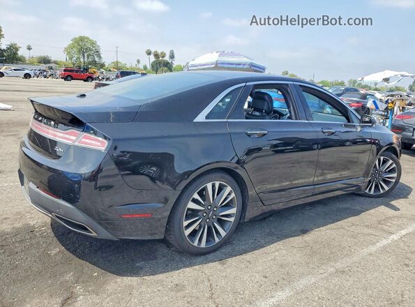 3LN6L5LU3JR608413 2018 LINCOLN MKZ Black უკანა მარჯვენა